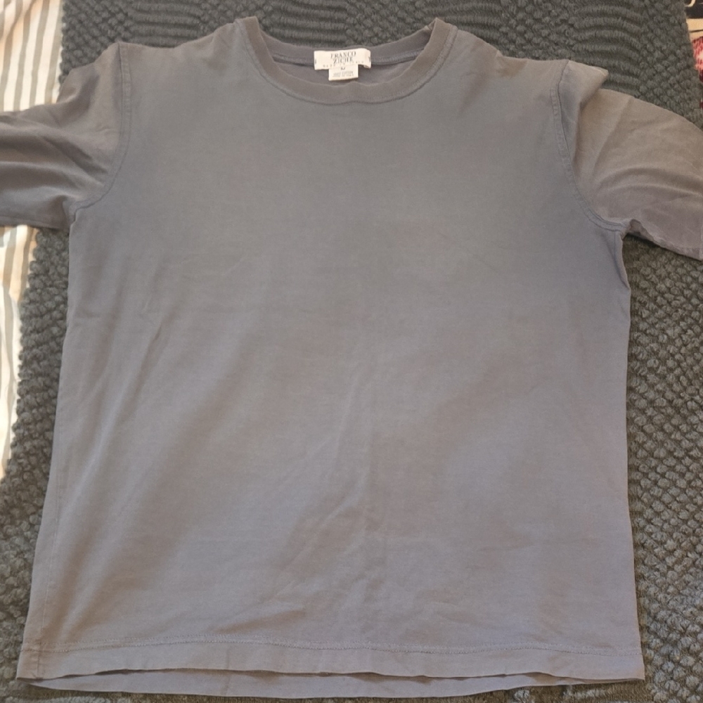 Franco Ziche Made In Italy Gray‎ Short Sleeve T-Shirt